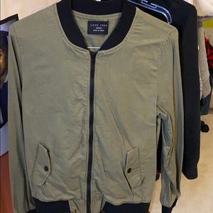 Green and Black Jacket